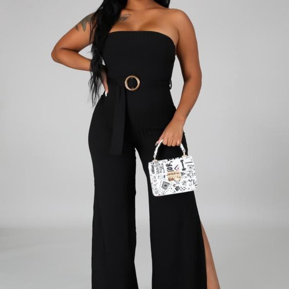 One Way To Slay Pants - Holy Slit Jumpsuit
